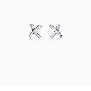 Tiffany “X” stud earrings